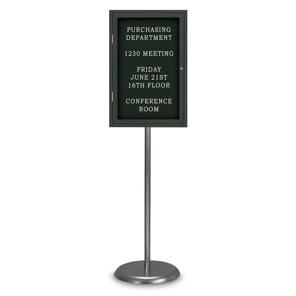 Corkboard, Triple Door, Radius Frame, 72x48", Bronze/Surf
